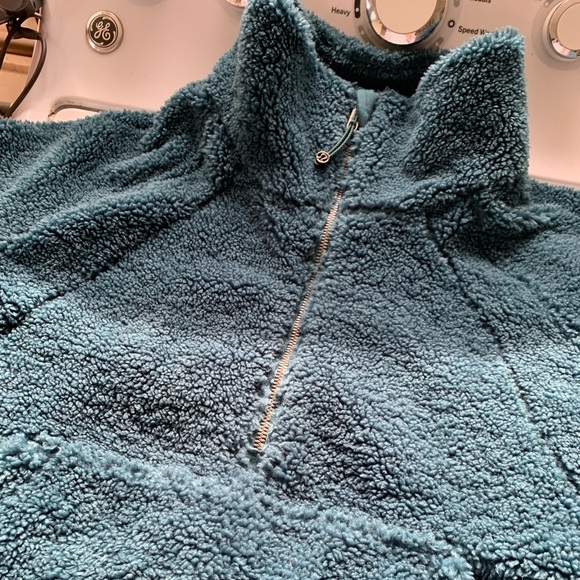 lululemon athletica Tops - Scuba Oversized Fleece Funnel-Neck SKSR M/L
